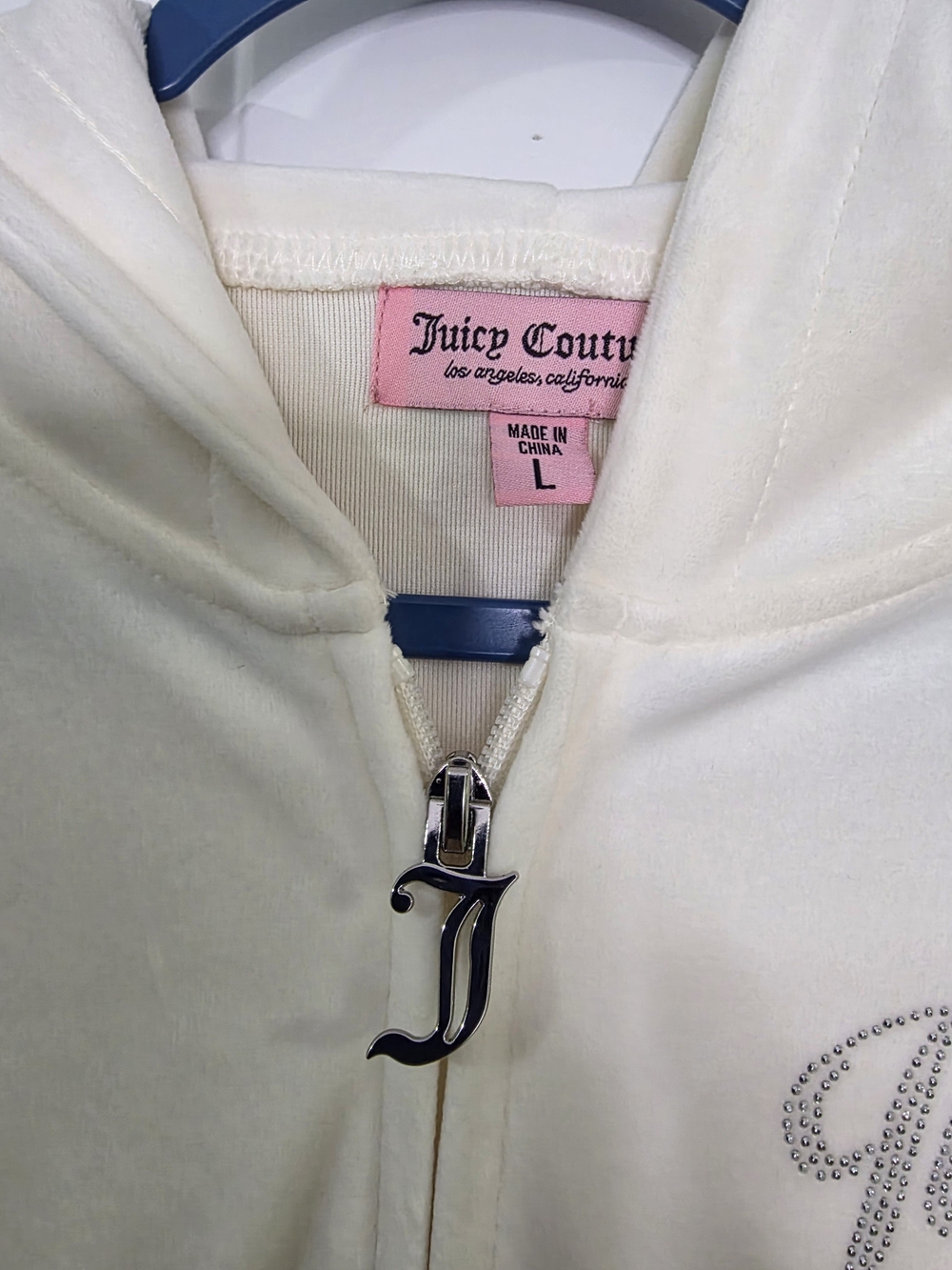 Juicy Couture Velour Zip Hoodie - Picture 5 of 6